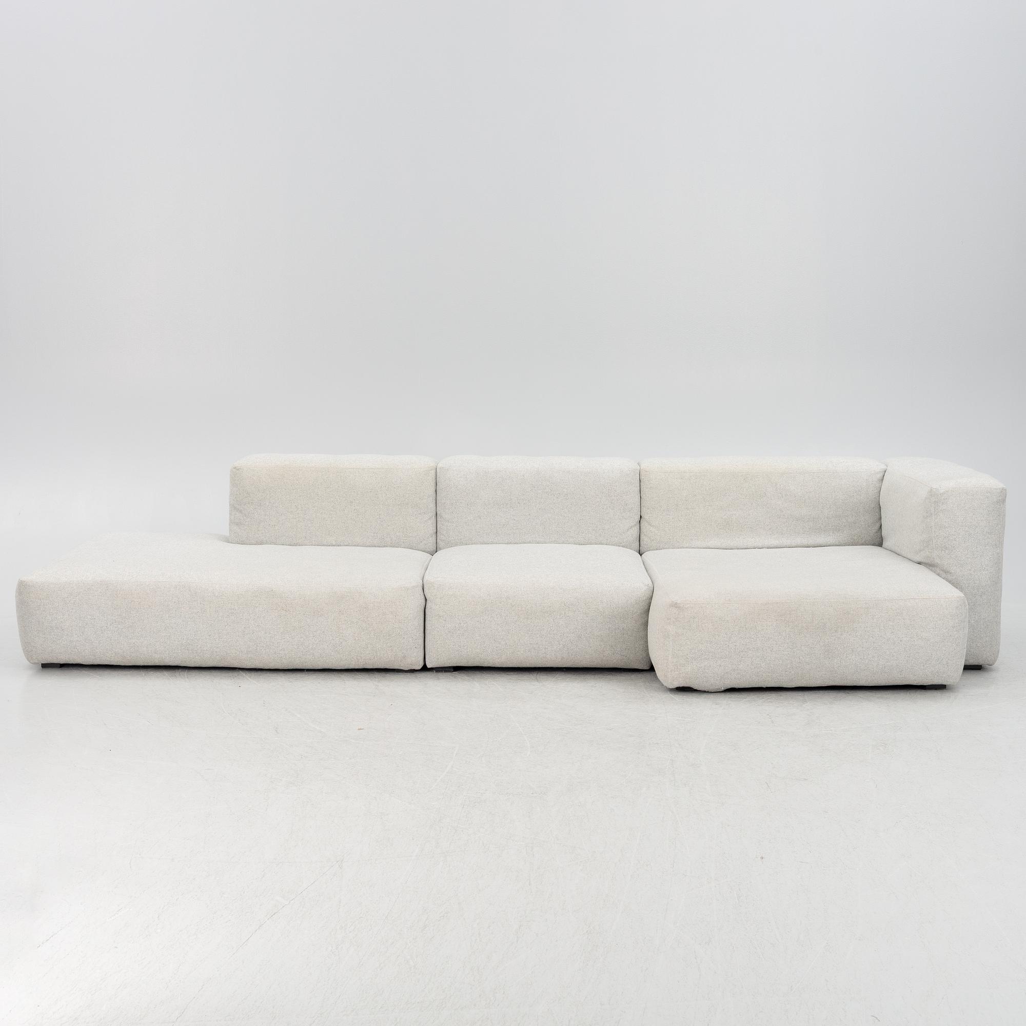 Modular sofa, 3 pieces, "Mags Soft", HAY, Denmark.