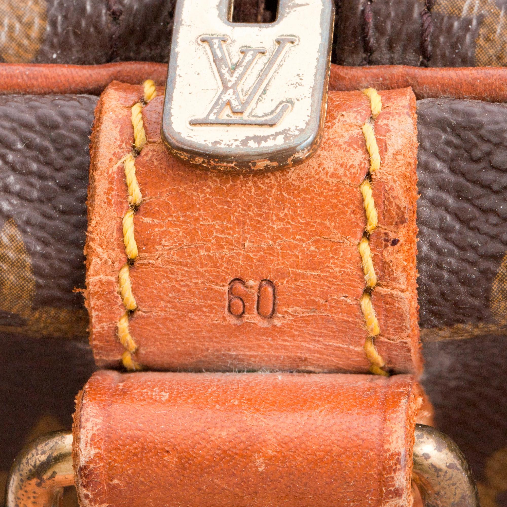 LOUIS VUITTON, a monogram canvas weekendbag, "Keepall Bandouliere 60".