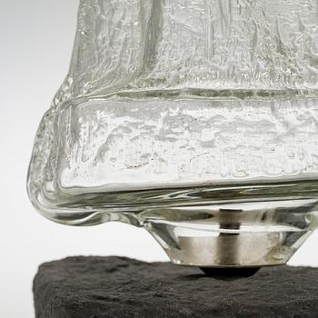 Timo Sarpaneva, veistos, "Ahtojää", signeerattu Timo Sarpaneva Iittala 1967.