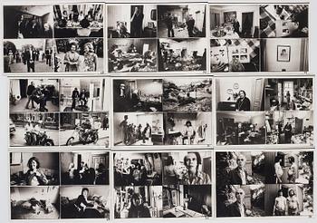 Carl Johan De Geer, photographs, five photo collages 1958-1979.