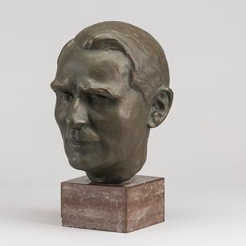 WILLIAM ZADIG, a signed and datead bronze sculpture.