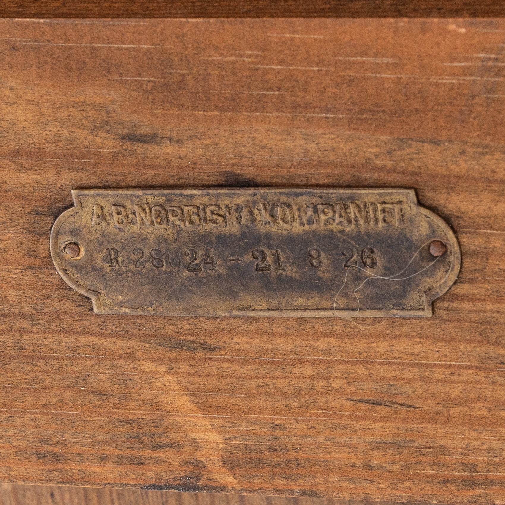 Axel Einar Hjorth, skrivbord, funkis, Nordiska Kompaniet, 1926.