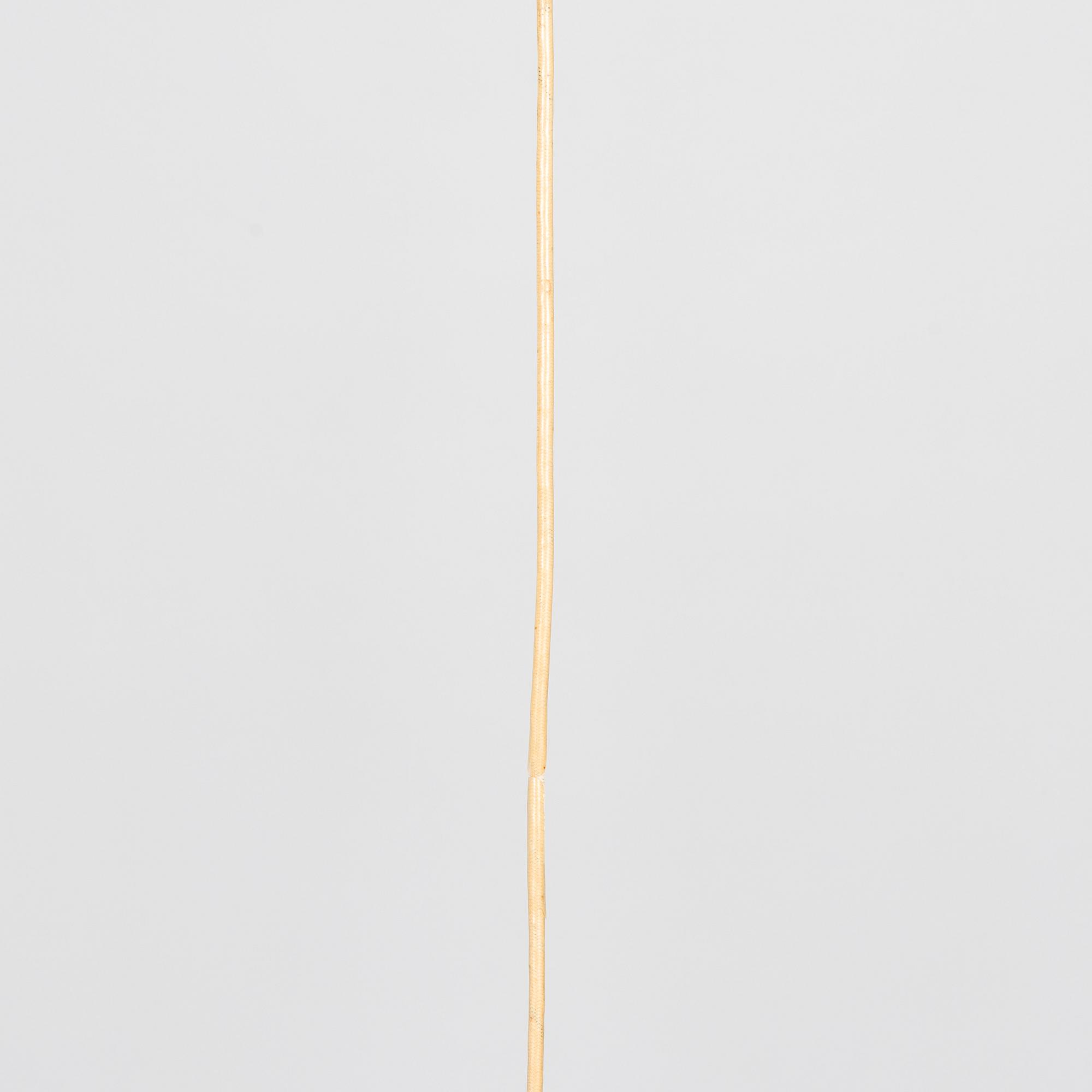 Lisa Johansson-Pape, taklampa, mässing, modell 1314, Stockmann Orno, 1900-talets mitt.