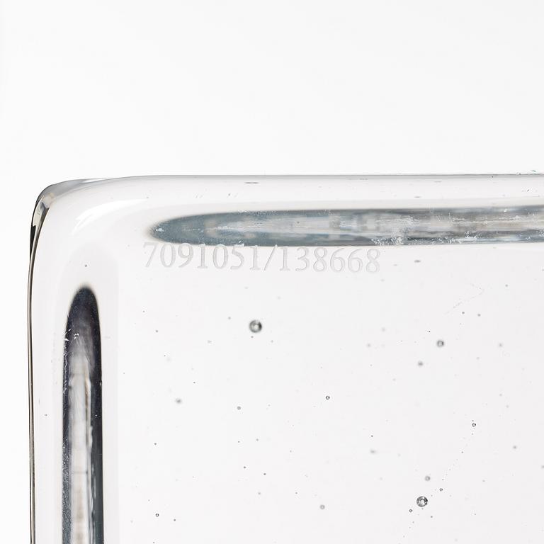 Kjell Engman, handfat, glas, "Lagoon", Kosta Boda.