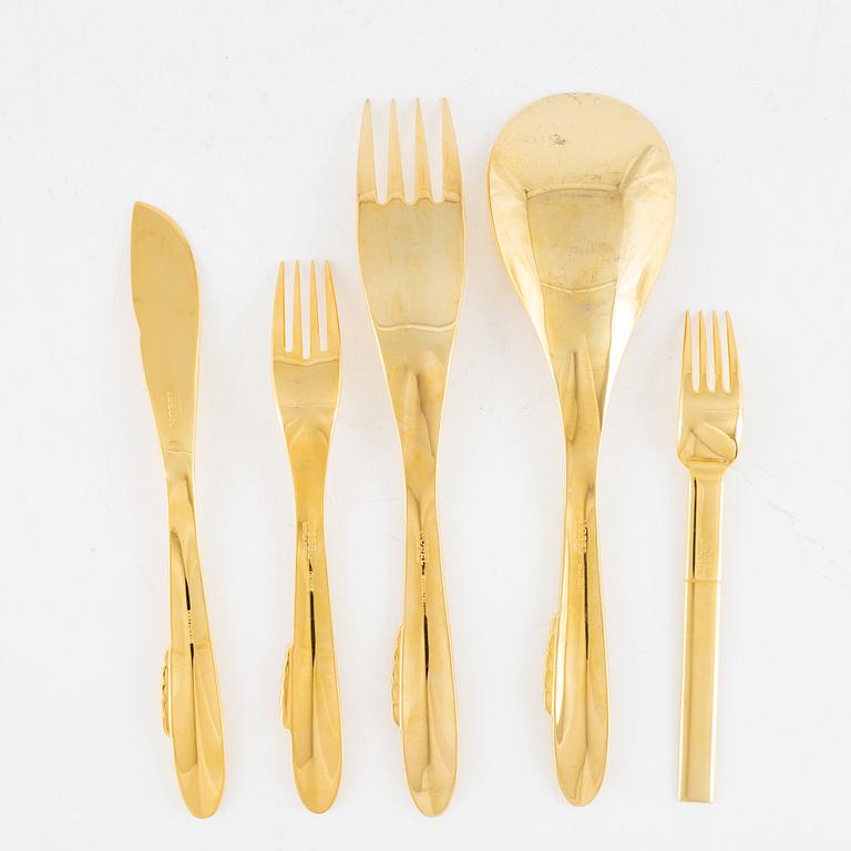 Gunnar Cyrén, a 29-piece 'Nobel' stainless steel  cutlery set, Gense, Yamazaki.