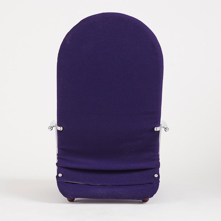 Verner Panton, a lounge chair, "modell H", system 1-2-3
Fritz Hansen, Denmark 1975.