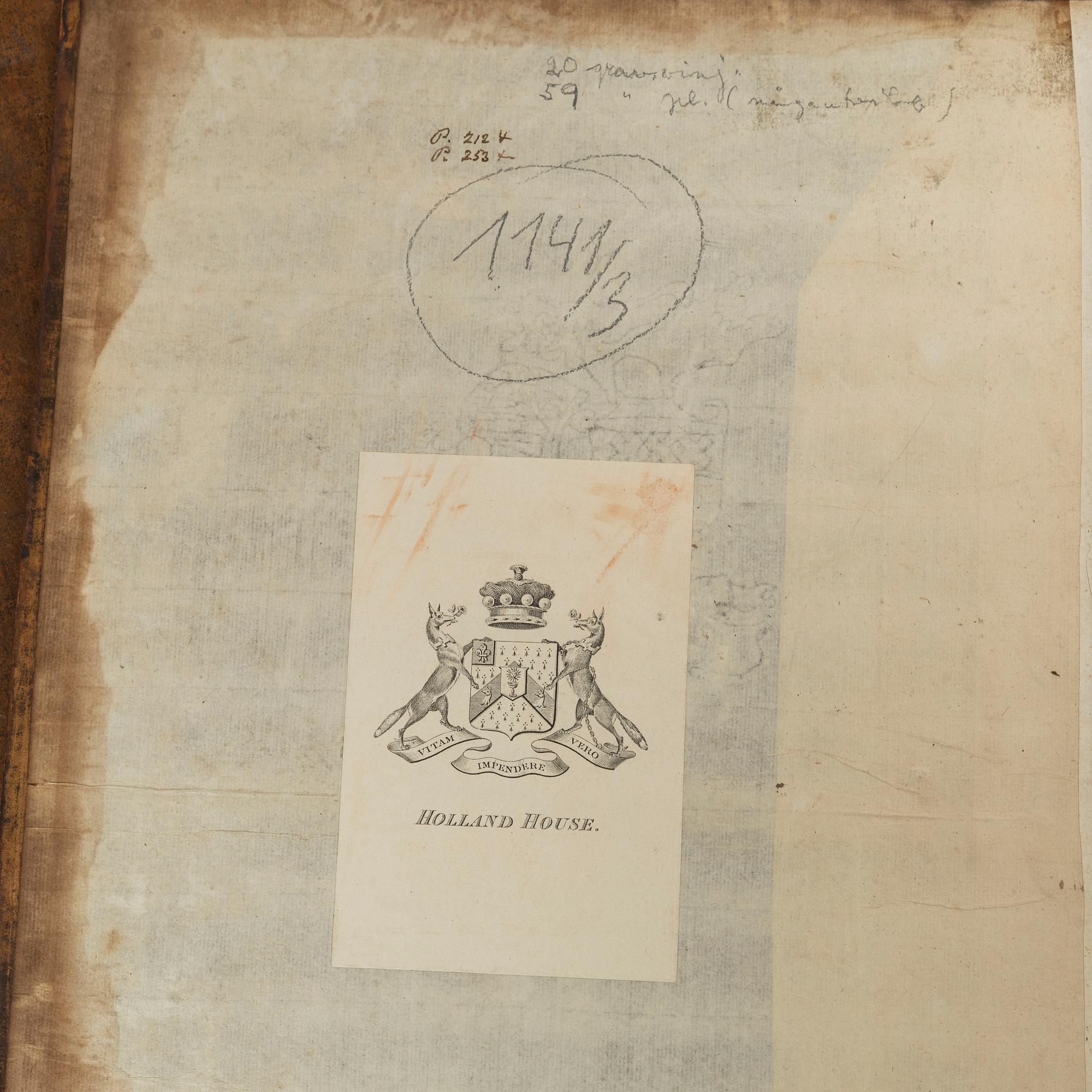 With numerous large, beautiful engraved plates.