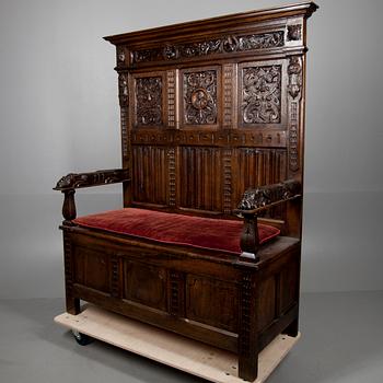 PENKKI / SOHVA, renessanssityylinen, Saksa 1800-luvun loppu.