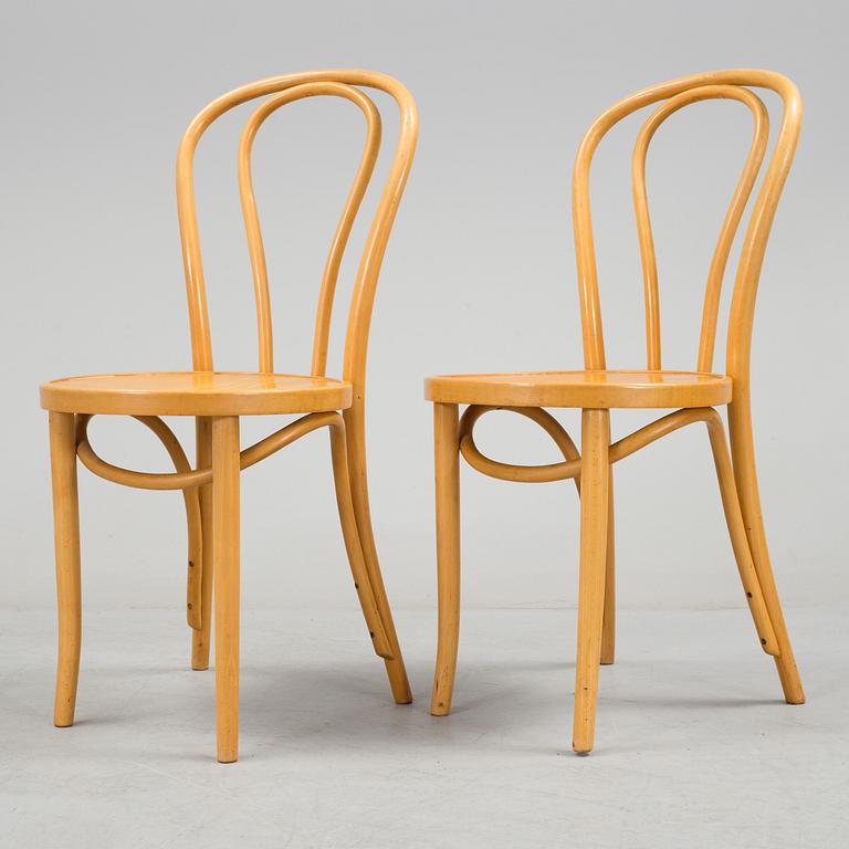 GILLIS LUNDGREN, stolar, 6 st, "Öglan", IKEA, 1970-/80-tal.