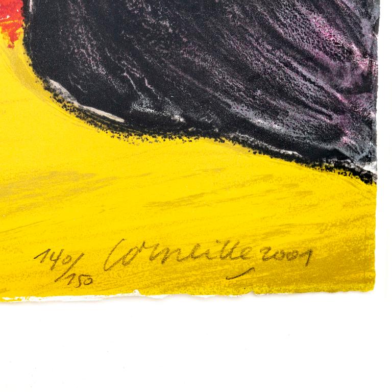 Beverloo Corneille, lithogaph in colour signed dated and numbered 2009 140/150.