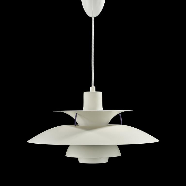 TAKLAMPA, "PH-lampa", Poul Henningsen, Louis Poulsen, 1900-talets fjärde kvartal. Höjd ca 29 cm.