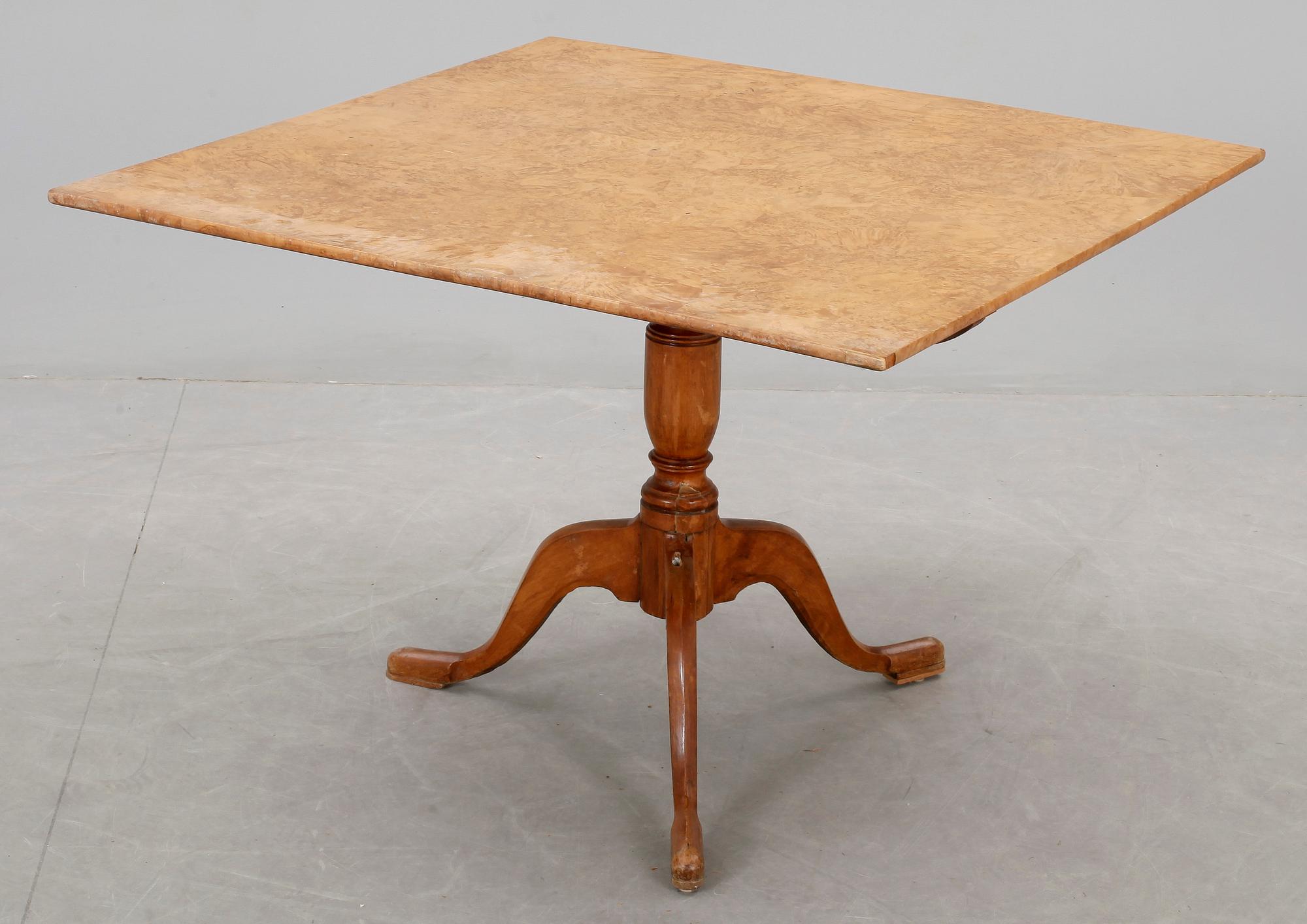 FÄLLBORD, 1800-tal.