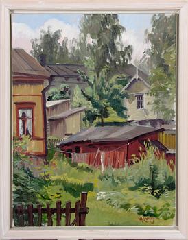 ERIC VASSTRÖM, oljor på duk, 2 st, sign o dat -47 resp -48.