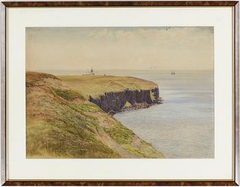 William Pye · WILLIAM PYE, akvarell, signerad.