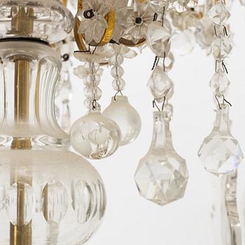 A late 19th Century chandelier.