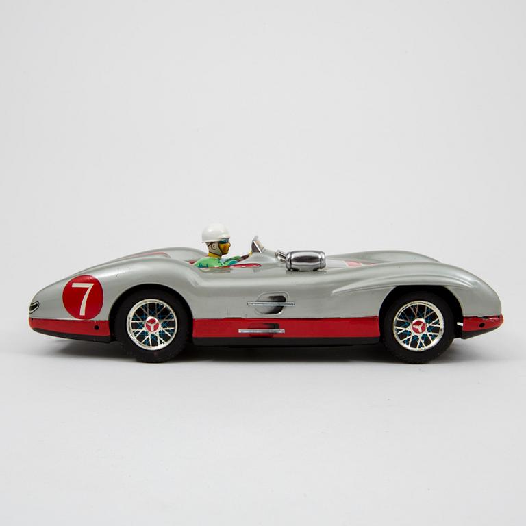 A Marusan tin plate Go Stop Benz Racer, Japan, 1950s.