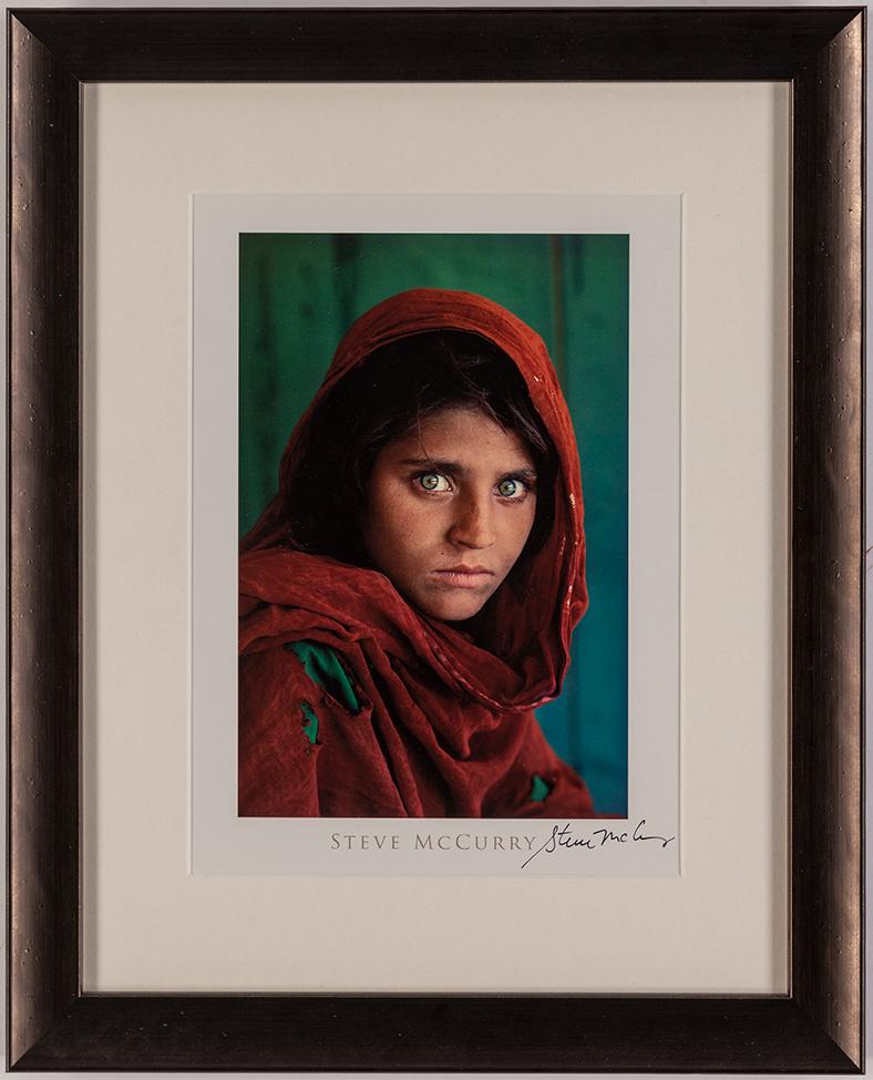 STEVE MCCURRY, offset poster signed.