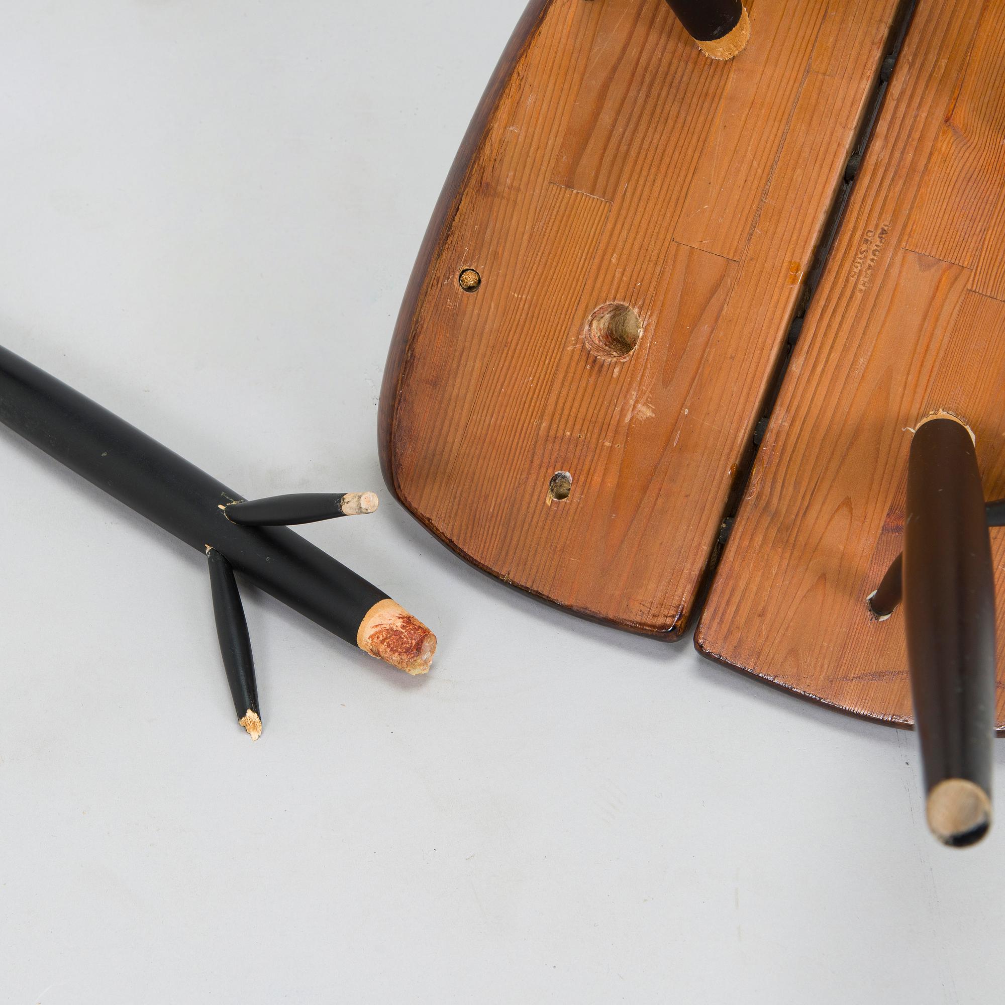 Ilmari Tapiovaara, a 1960's 7-piece 'Pirkka' dining set for Laukaan Puu.