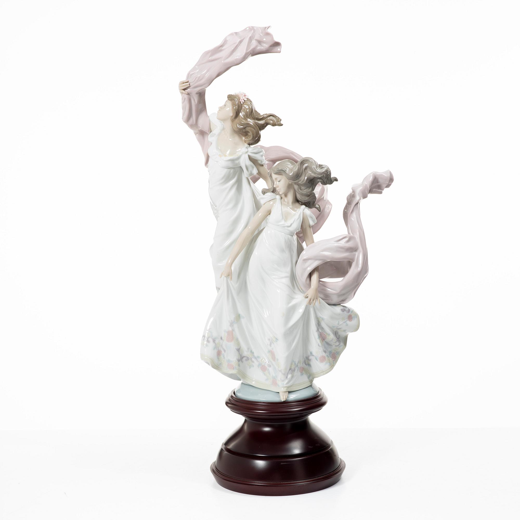 Lladró, figurin, "Allegory of Liberty", Spanien.