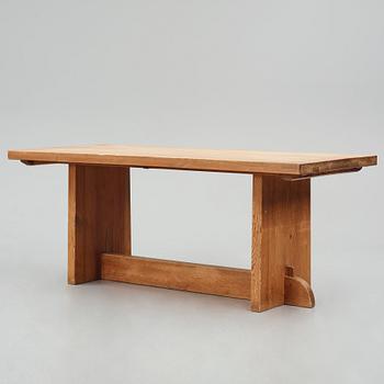 Axel Einar Hjorth, a "Lovö" stained pine table, Nordiska Kompaniet 1930s.