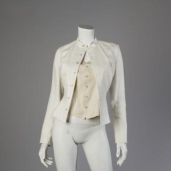 Blouses and a jacket with west by Ralph Lauren.