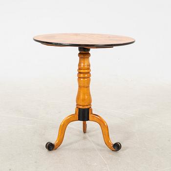 An elm table later part of the 19th century.