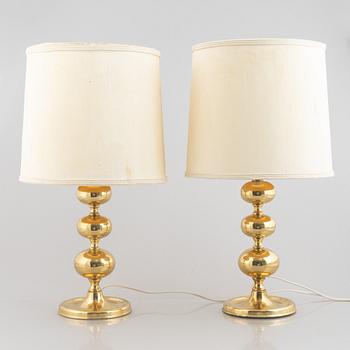 Table lamps, a pair, NAFA, second half of the 20th century.