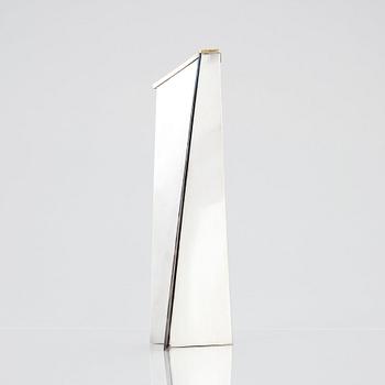 Rolf Lindståhl, a sterling silver vase, Stockholm 1996.