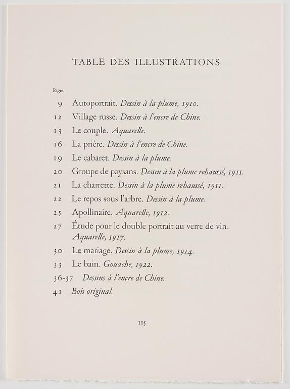 Marc Chagall, "Les Ateliers de Chagall".