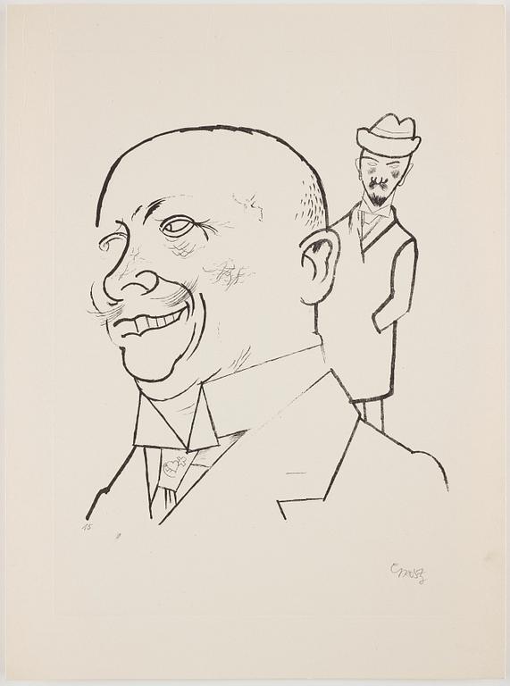 George Grosz, "Ecce Homo".