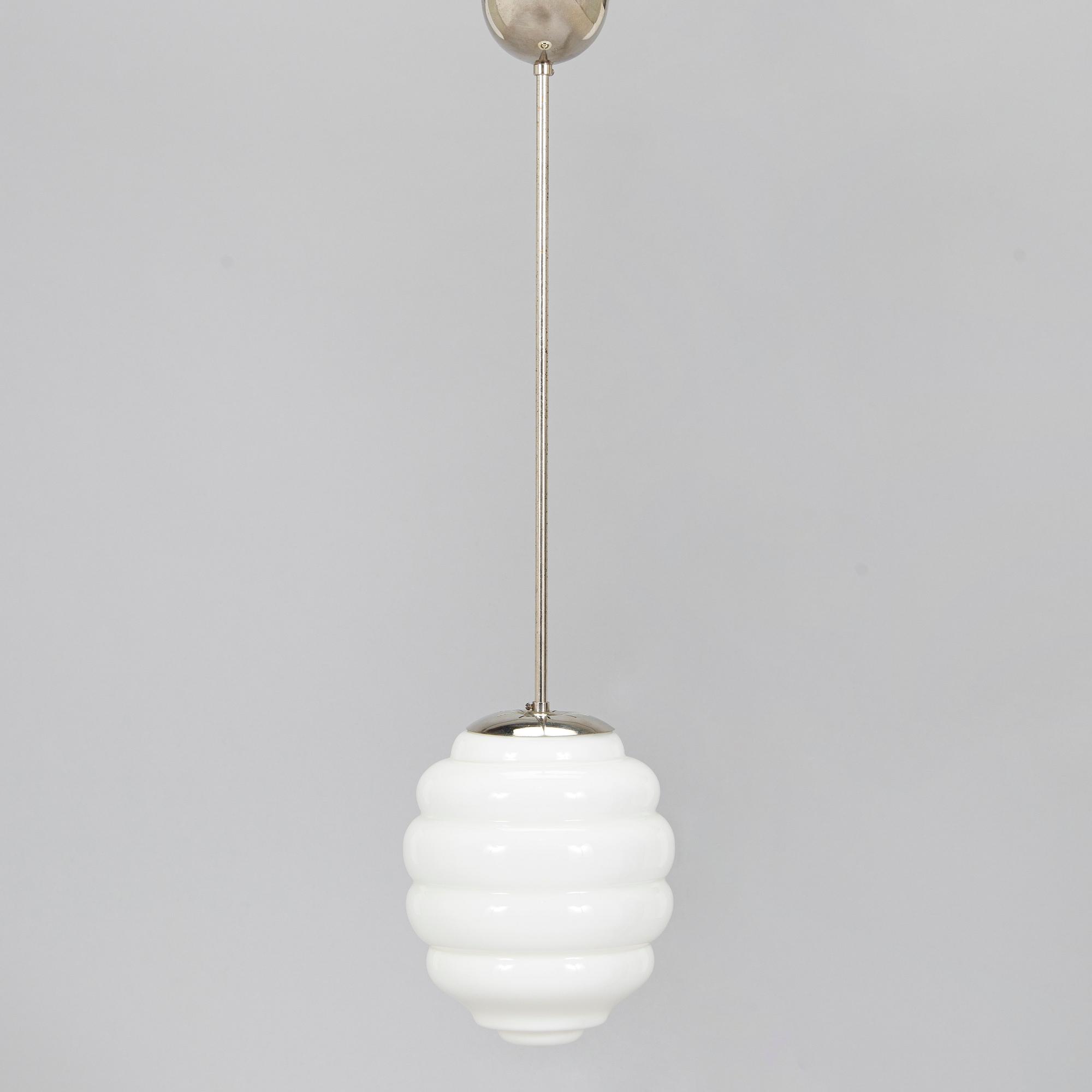 A 1930s ceiling lamp.