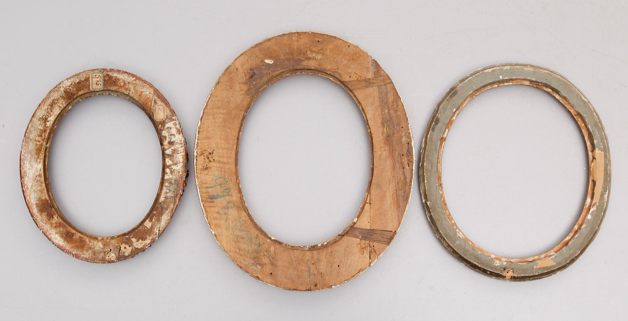 RAMAR, 3 st, ovala, 1700-/1800-tal.