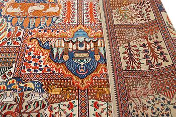 A Kashmar carpet, c. 391 x 291 cm.
