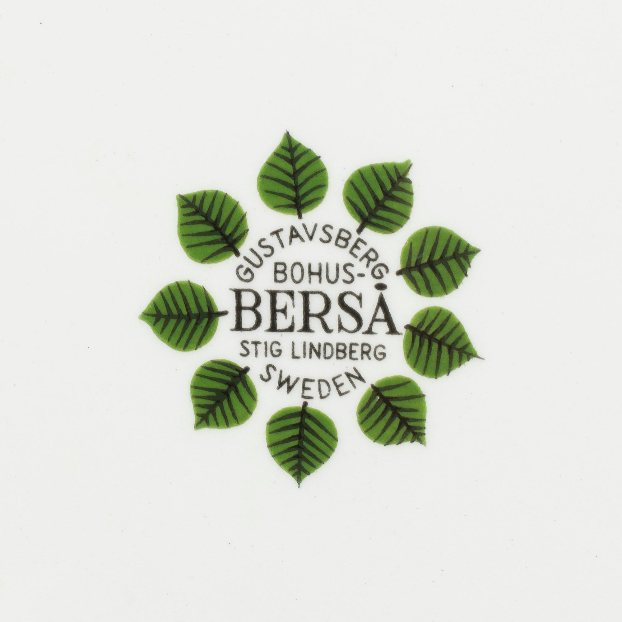 STIG LINDBERG, 42 psc 'Berså', Gustavsberg.