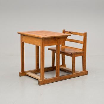 SKOLBÄNK, Tranås skolmöbler, 1952.