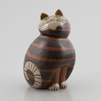 Lisa Larson, skulptur, "Maxikatt", stengods, Gustavsberg, ur serien "Stora Zoo".