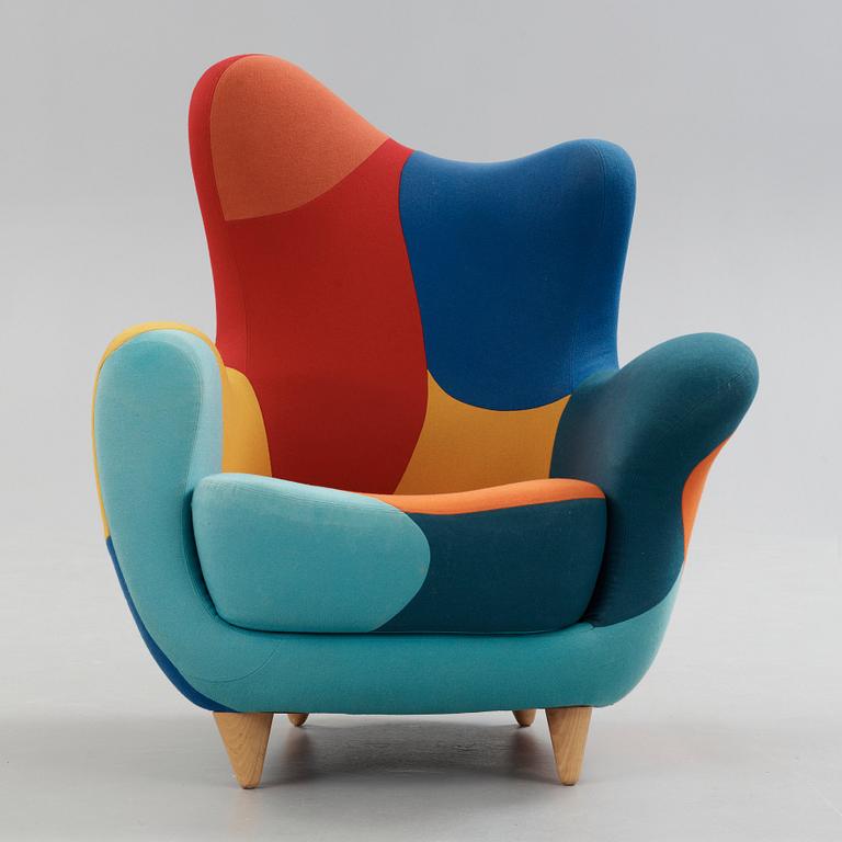 A Javier Mariscal 'Alessandra' armchair, Meubles Amorosos, Moroso, Italy post 1995.