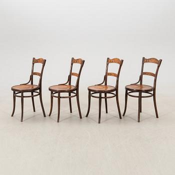 Chairs 4 pcs Thonet early 20th century.