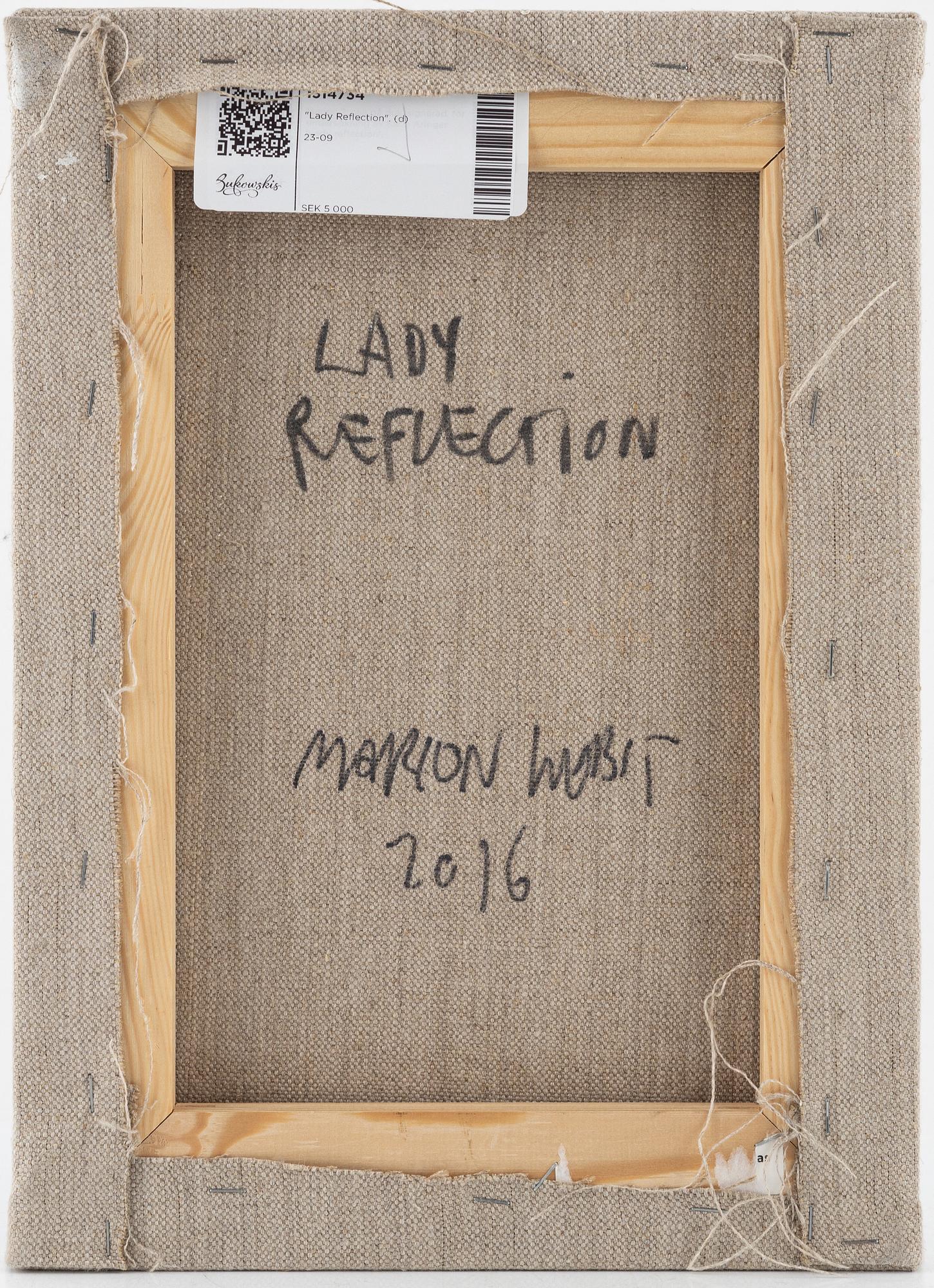 Marlon Wobst, "Lady Reflection".
