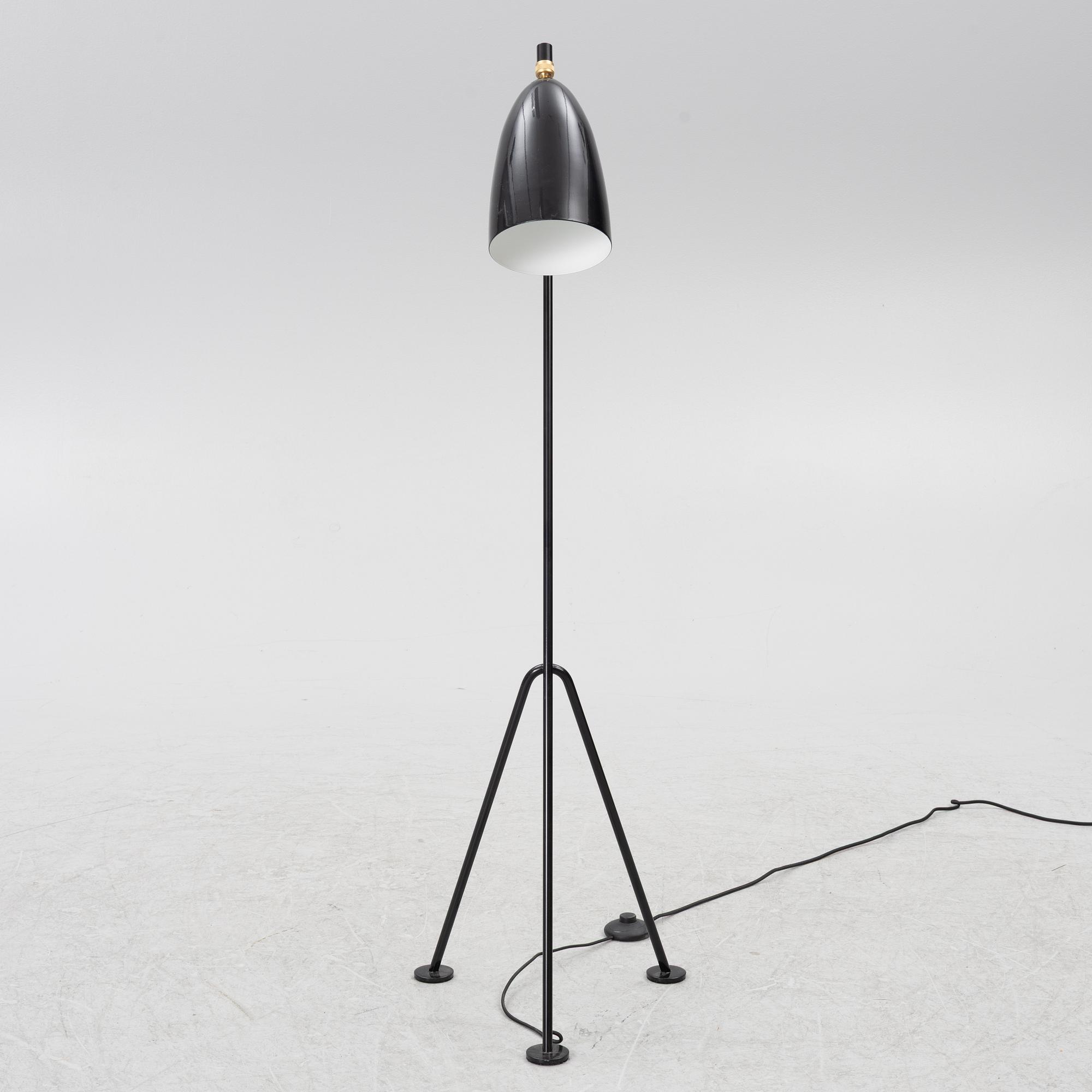 Greta Magnusson Grossman, a 'Grasshopper' floor lamp, GUBI, Denmark.