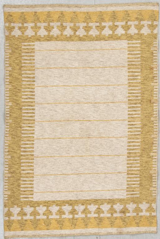 MATTA, dubbelvävd, möjligen Kasthall, 1900-talets mitt. Ca 180 X 119 cm.