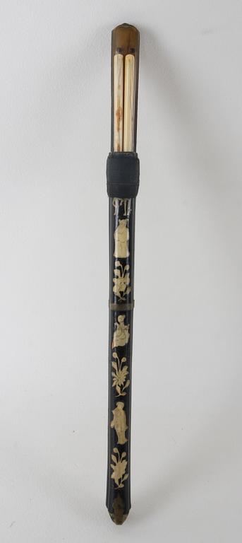 RESEBESTICK. Japan, 1800/1900-tal.