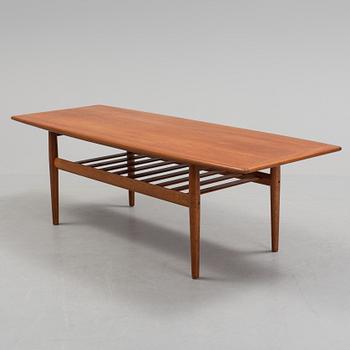 A 1950s/1960s teak table by France & Son, Denmark.