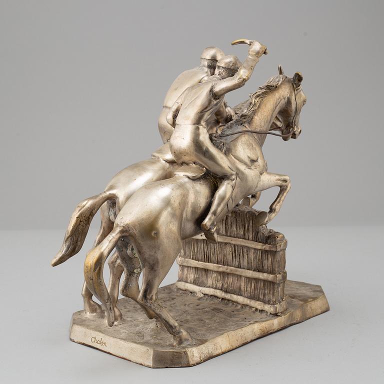 UNIDENTIFIED ARTIST, brass sculpture.