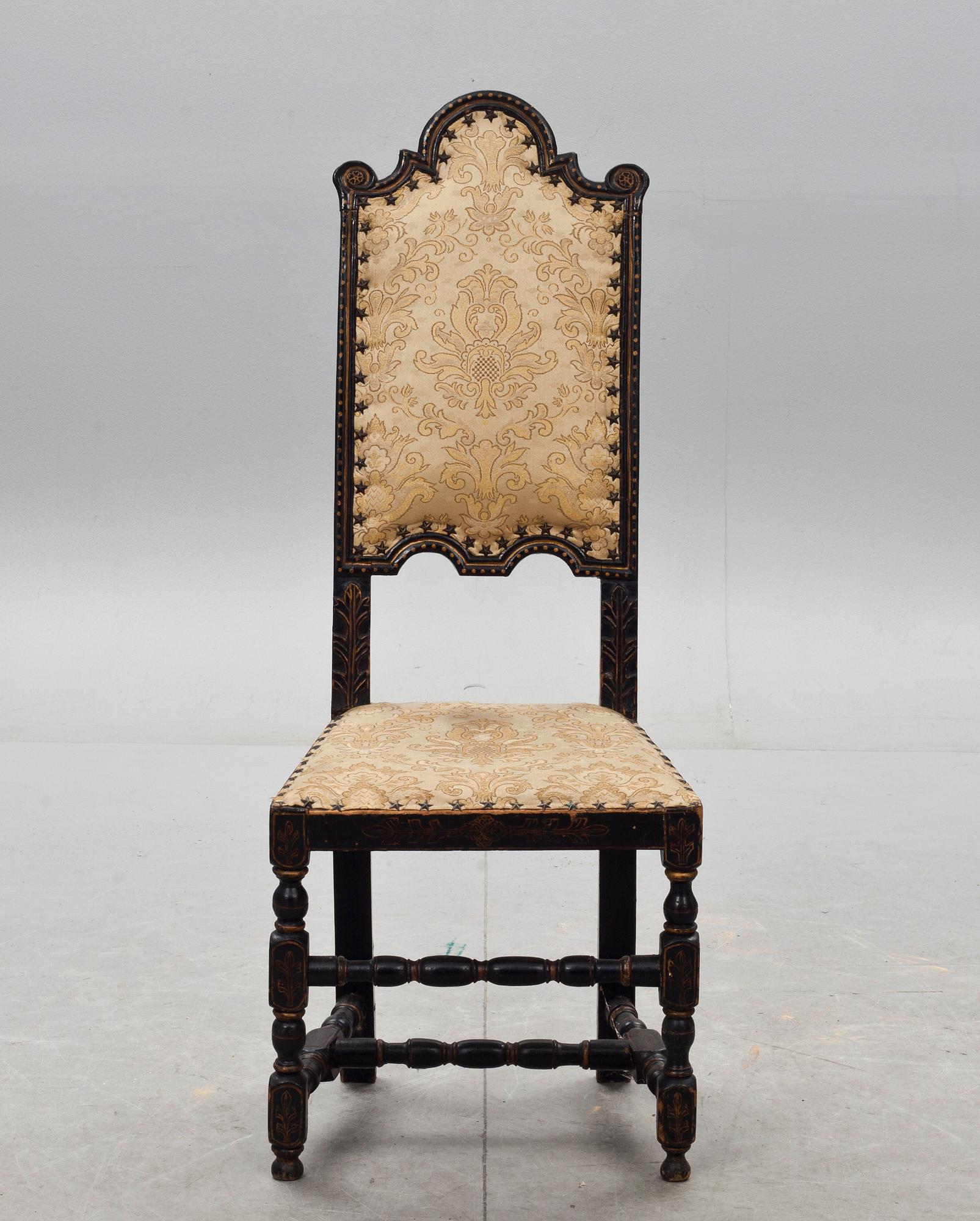 STOL, barock, provinsarbete. 1700-tal.