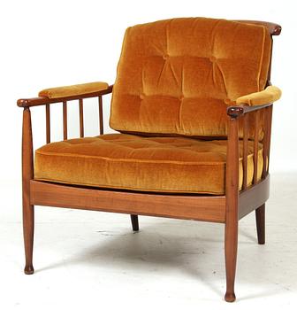 FÅTÖLJER, ett par, "Skrindan", Kerstin Hörlin Holmquist, OPE-möbler.