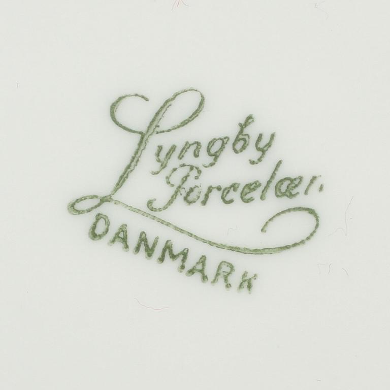 SERVISDELAR, 55 st,  "Danild Harlekin", Lyngby Danmark, 1900-talets andra hälft.