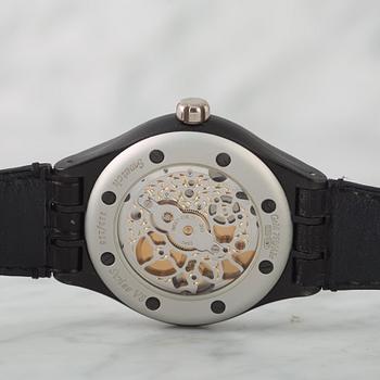 SWATCH, Diaphane One Turn 2 Him, "Carousel movement", wristwatch, 42 mm,
