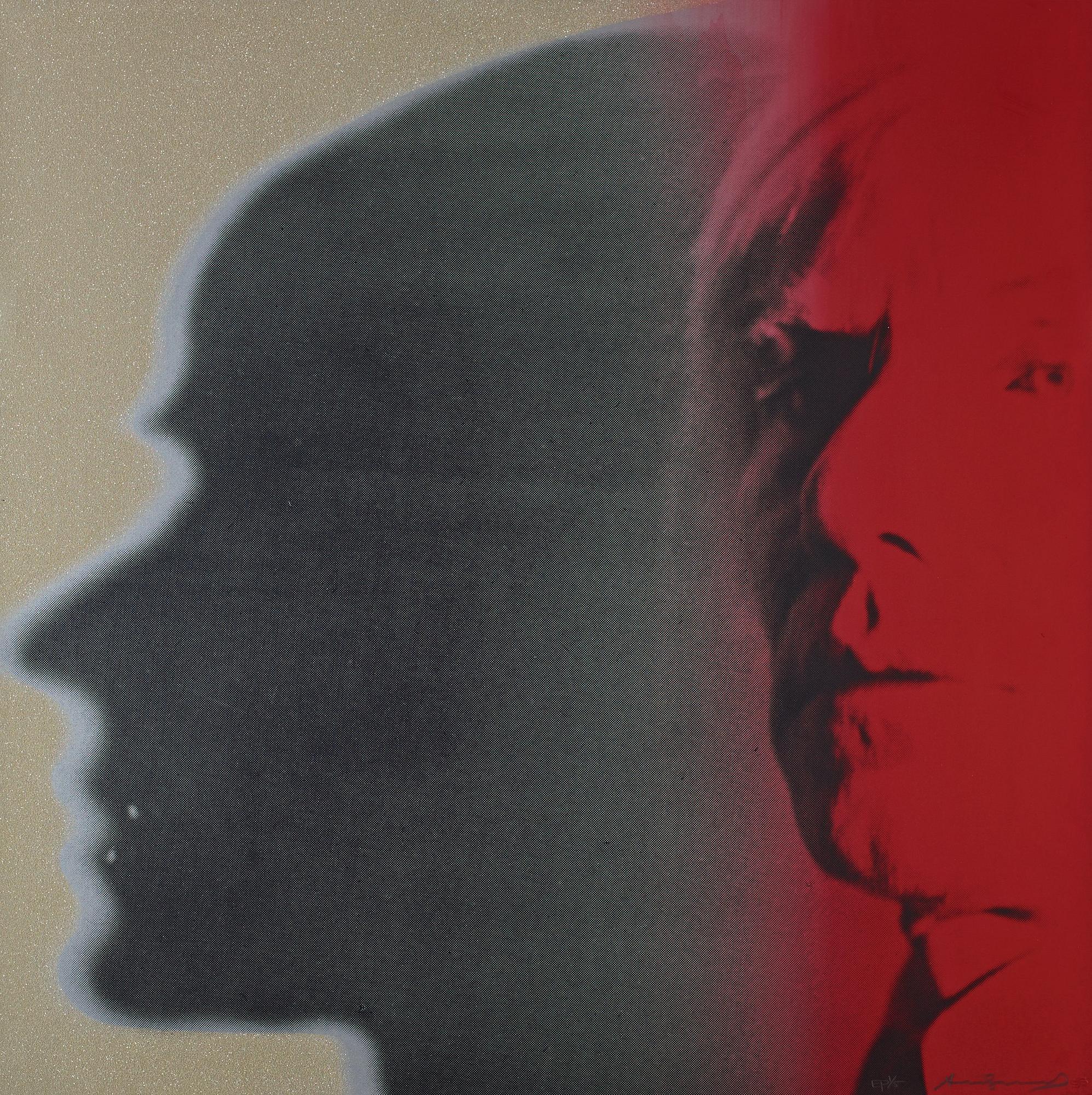 Andy Warhol, "The shadow", from: "Myths".