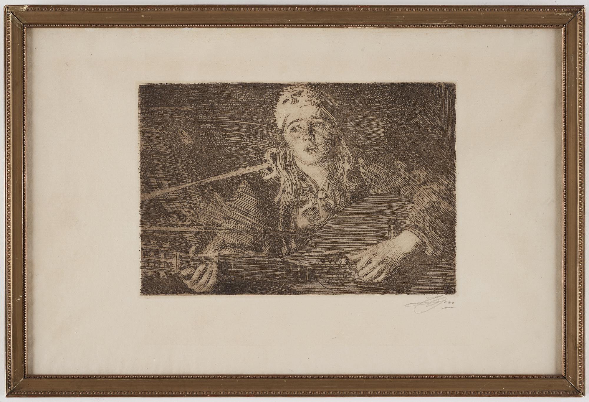Anders Zorn, "Ols Maria".